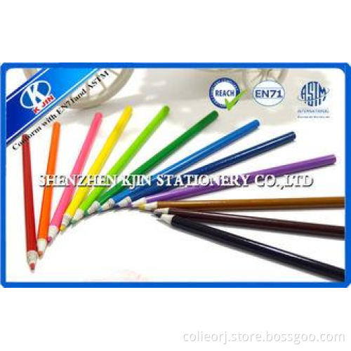 12 Color Watercolor pencils eco friendly For Children , Stu